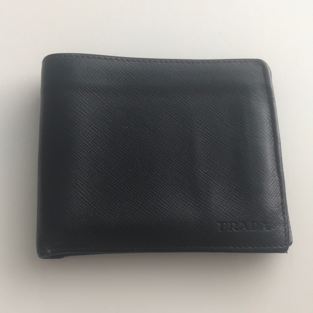 Authentic Prada Saffiano Leather Wallet